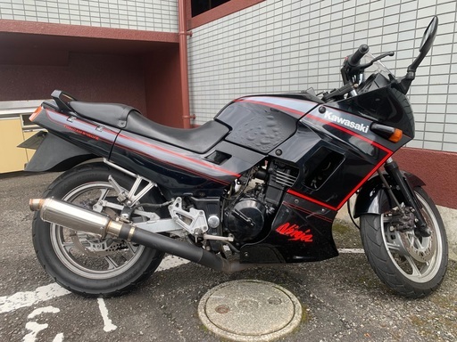 実動　機関良好　交換部品付き　旧車　フルカウル　GPX250R-Ⅱ EX250E カワサキ　　 KAWASAKI