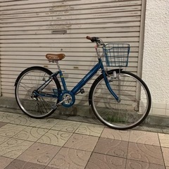 整備済み★ 自転車 ママチャリ AROMA 27インチ 外装6段...