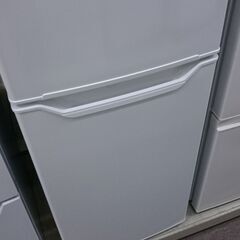 （上が冷凍室の）山善　2ドア冷蔵庫１２８L　２０２１年製　MFR...