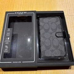 【COACH】スマホケース手帳型(新品)