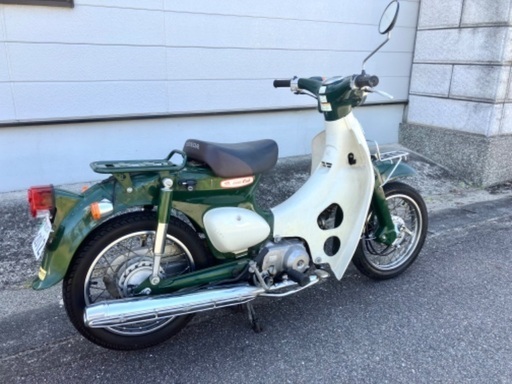 ☆ 希望額　連絡ください。即使える　美車 走1.3万　ホンダ　リトルカブ 緑　セル無し　３速　キャブレター　ノーマル　原付　AA01 キック１発　軽整備済み　和歌山市　発送可能 ☆ 希望額 連絡ください。即使える 美車 走1.3万 ホンダ リトルカブ 緑