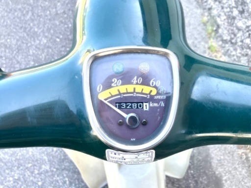 ☆ 希望額 連絡ください。即使える 美車 走1.3万 ホンダ リトルカブ 緑