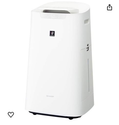 SHARP 加湿空気清浄機 KI-LX75-W ホワイト