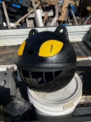 黒ねこの浮き玉