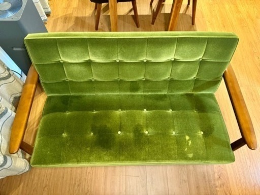 お引き取り限定】カリモク60Kチェア 2シーター Kチェア2シーター