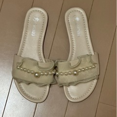 【超美品】靴 サンダル フラットパンプス ロングブーツ