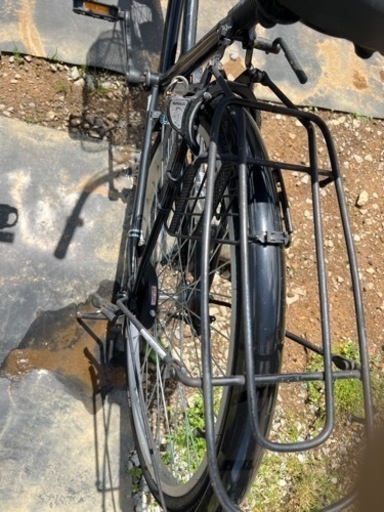 普通の自転車です黒のです