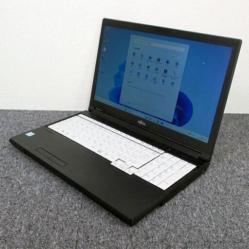 激安パソコン！ Windows11 第6世代CPU搭載 ★ 富士通 LIFEBOOK A576/PX Core i5-6300U(2.4G/2C) メモリ8GB SSD128GB DVD-RW