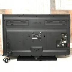 即日受渡❣️SHARP  AQUOS40型液晶TV   HDMI×2端子USB端子付17500円