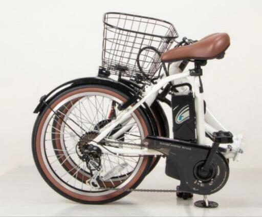自電車 電動アシスト自転車 20インチ折り畳み 6段変速ノーパンクタイヤ