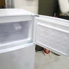 高年式 冷蔵庫 118L 2023年製 アイリスオーヤマ IRSD-12B-W ホワイト 2ドア 右開き 100Lクラス 苫小牧西店 高年式 冷蔵庫 118L 2023年製 アイリスオーヤマ IRSD-12B-W ホワイト 2ドア