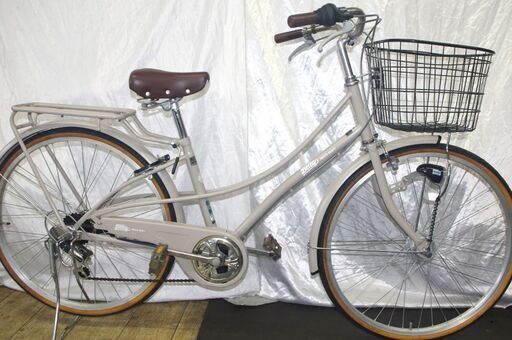 「中古」アサヒサイクル/Beleg/26インチ/外装6段変速/オートライト