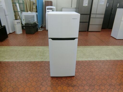 ID 138441　冷蔵庫２ドア　120L　ハイセンス　２０１８年　HR-B1201
