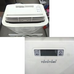 ① トヨトミ スポット冷暖エアコン 2019年製 TAD-22JW キャスター付き 窓用エアコン クーラー TOYOTOMI 西岡店