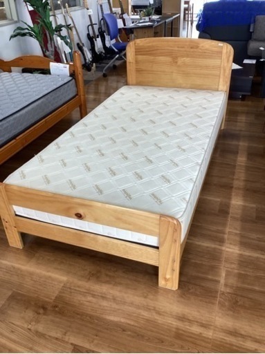 シングルベッド【町田市再生家具】　240357