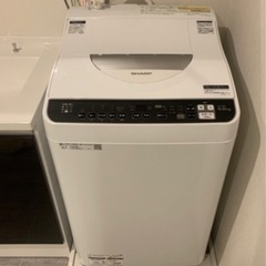 【引取希望】乾燥機能付き21年製SHARP洗濯機