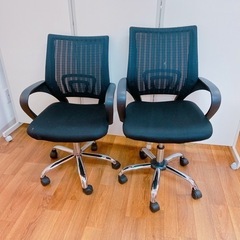 5AG1 椅子 2客 セット チェア 回転椅子 オフィスチェア ...
