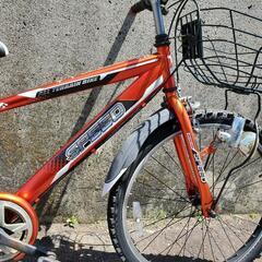 B352 子供自転車★asahi★SPEED★6段変速★24インチ