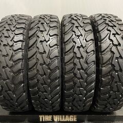 TOYO OPEN COUNTRY M/T オープンカントリー ATACK THE DIRT 195R16C 104/102Q 6PR 16インチ 夏タイヤ 4本 21年製 バリ溝 ジムニー(MTO158)クレジットカード QRコード決済可能