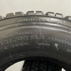 札幌発 引取OK 未走行 BS W900 245/70R19.5 136/134L トラックタイヤ 
