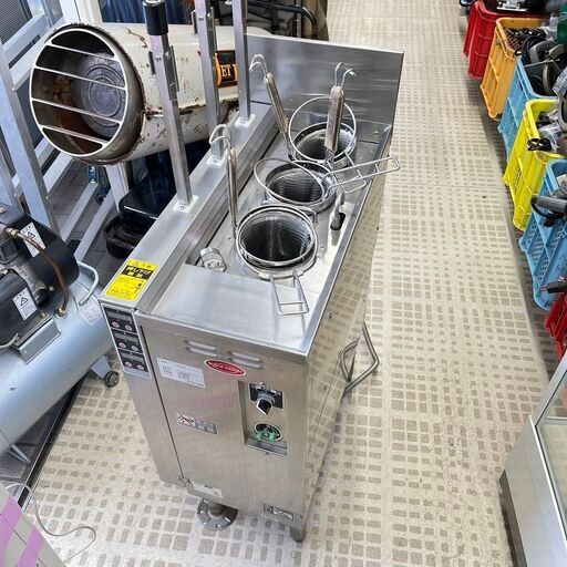 日本洗浄機 電気ゆで麺機 UML371E 三相200V 自動調理器 2017年製