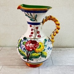 花瓶　イタリア製 アンティーク 輸入雑貨