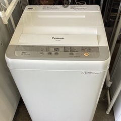 万代店　Panasonic洗濯機5キロ
