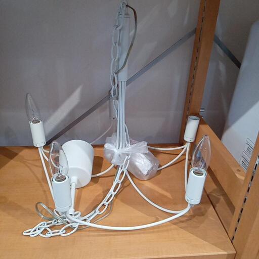 ★値下げしました！シャンデリア　家具 照明器具　電球2個は新品をお付けします【3ヶ月保証付き】店頭販売のみ