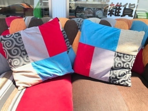 2人掛けパッチワークソファー、Dynamic - 2人掛けソファ 