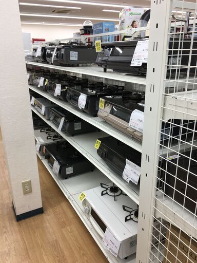 ☆ジモティ割あり☆ リンナイ ガステーブル LPガス 年式2021 動作確認 