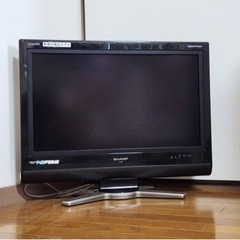 SHARP液晶テレビ　26インチ　動作正常！