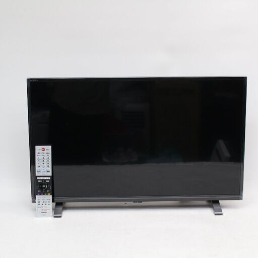 501)【美品/2021年製】 東芝 REGZA 32V型 液晶テレビ 32V34 レグザ ハイビジョン 外付けHDD 裏番組録画 ネット動画対応 TOSHIBA