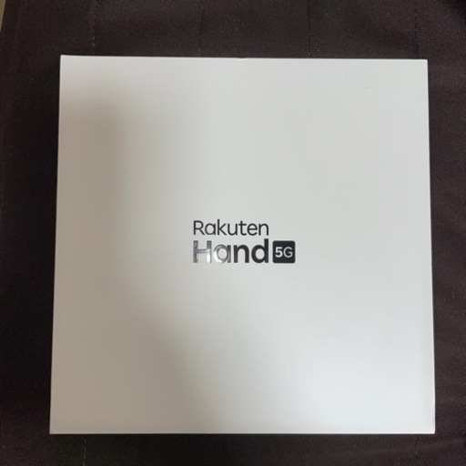 Rakuten Hand 新品未使用 通電確認のみ SIMなし 本体 白 ホワイト 楽天ハンド スマートフォン Android