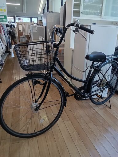 ★ジモティ割あり★  自転車 27インチ ブラック クリーニング済み TK2137