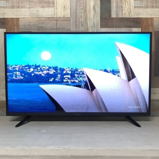 即日受渡❣️山善Qriom40型液晶TV外付けHDDで裏番組録画可能Wチューナー17500円