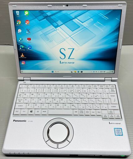 保証1ヶ月、インボイス対応、代引き発送可！Windows11、Core i5、SSD512GB(新品)、メモリ8GB、Panasonic製ノートパソコン、CD,DVDドライブ、カメラ、Bluetooth、ACアダプター付属、パナソニック、Let‘snote、レッツノート、ノートPC