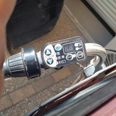 (受け渡し者様決定)ヤマハアンジェリーナ　子供乗せ電動自転車