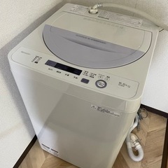 家電 生活家電 洗濯機 SHARP　2017年製