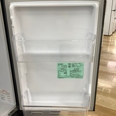 【6ヶ月保証付】MITSUBISHI 2019年製　2ドア冷蔵庫