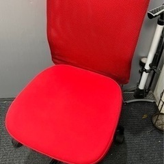 IKEA　椅子　チェア　TOREJORN　レッド　事務椅子　PC...