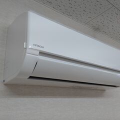 自分で取り外し　日立　白くまくん　エアコン　6～7畳　製造年：2022