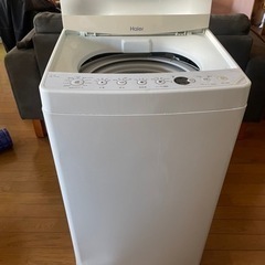 Haier 4.5kg 2017年製　洗濯機