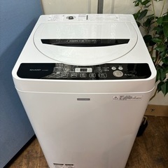 I721 🌈 SHARP 洗濯機 （4.5㎏） ⭐ 動作確認済 ⭐ クリーニング済