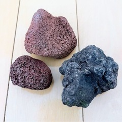 アクアリウム 溶岩石 3個