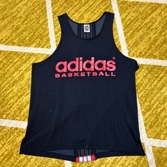 M～L･adidas･バスケゲームシャツ