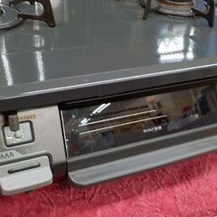 リンナイ LPガス用 ガステーブル RT64JHS-L 2017年製 グレー 高温炒め