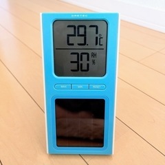 温度湿度計 ソーラーパネル