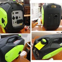 実使用なし！ EENOUR インバーター 発電機 1.8kVA 1800W タンク容量 