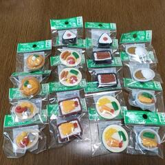 日本製 食堂けしごむ18個セット おもしろ消しゴム（9種×各2個...