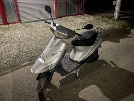 アドレス　v100 セルモーター新品！エンジン好調！2人乗り可！